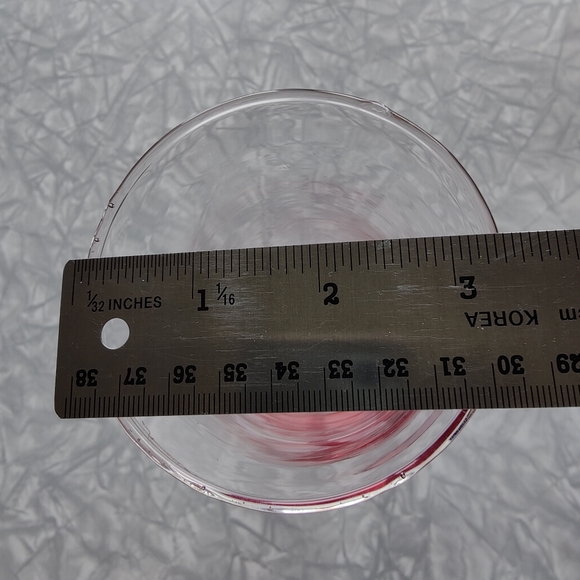 5  🩷 Pink hand blown glass 🍷 Wine or water Goblets | 8 oz Mexico / Spain style - Picture 10 of 14